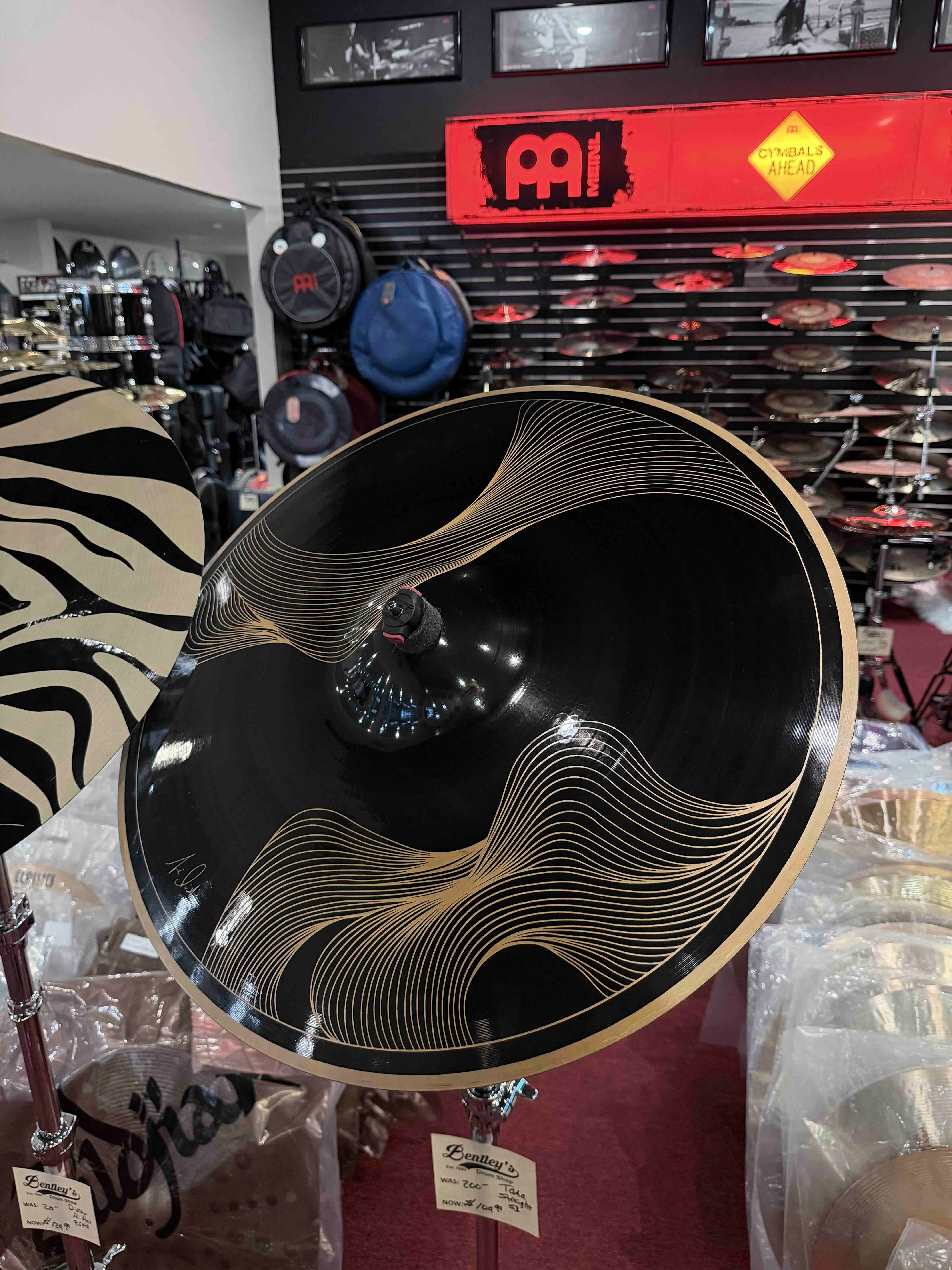 ~LIMITED EDITION~ Meinl AD1 Artist Design Series 22" Aric Improta Signature Ride Cymbal *IN STOCK*